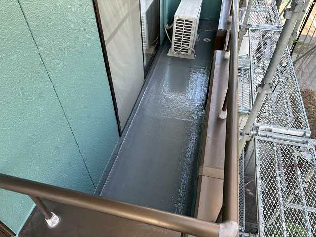 施工後のベランダ全景